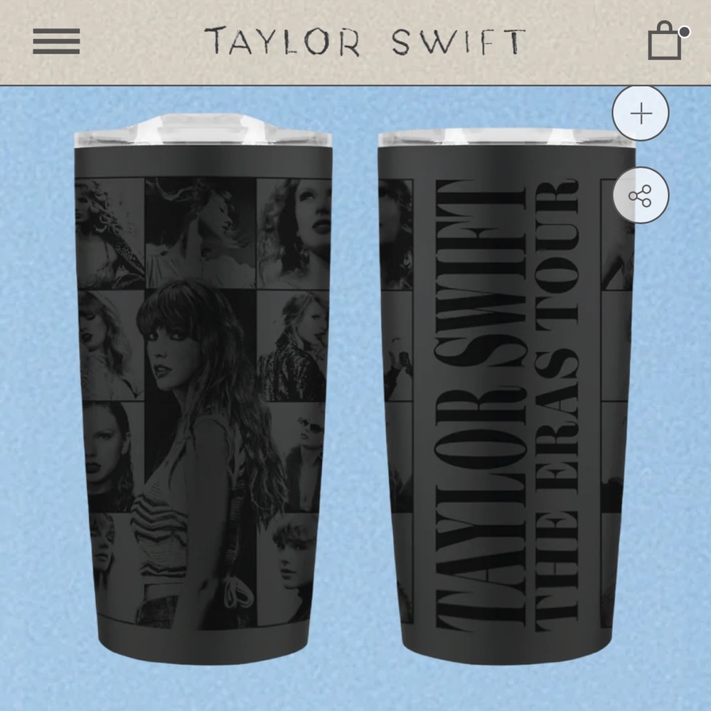 Taylor Swift The Eras Tour Tumbler